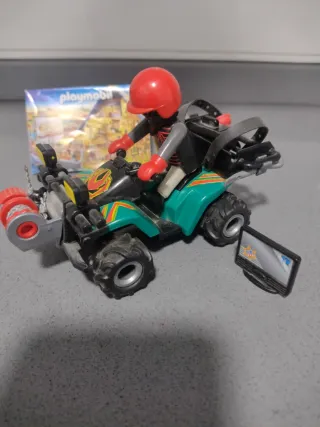 Playmobil Quad Todoterreno con Muñeco