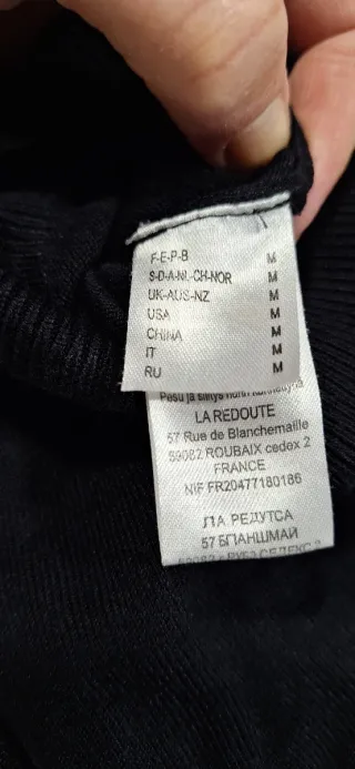 2 Jerséis Pico H&M Azul y Gris