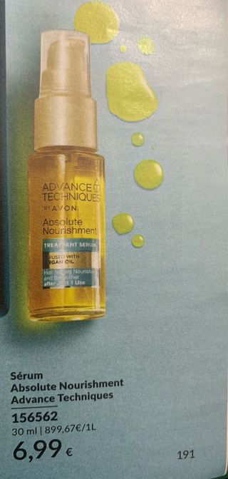 Avon Advance Techniques Serum Cabello