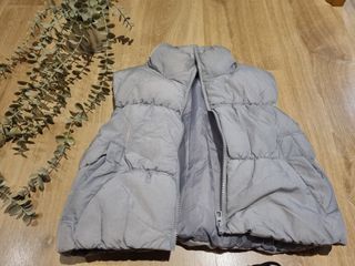 Chaleco H&M Divided Mujer Gris T. XS