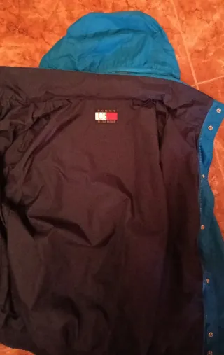 Chaqueta Tommy Hilf6iger Color Block Talla 164cm