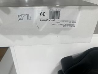 Botas altas piel Looky elástico negro