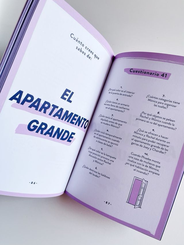 Libro Friends Quizpedia