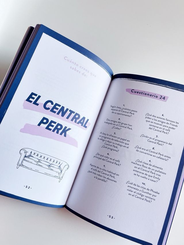 Libro Friends Quizpedia