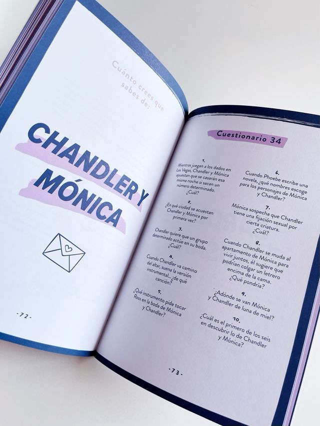 Libro Friends Quizpedia