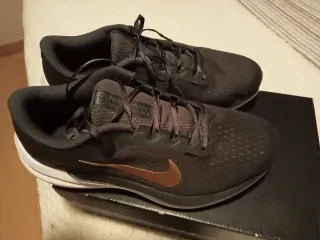 Zapatillas Nike Running Winflo 10 Negro/Dorado