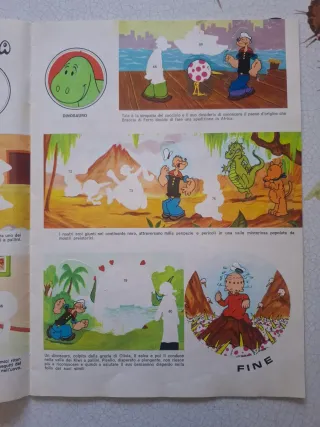 Album Braccio di Ferro e i suoi amici 1974