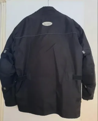 Chaqueta de moto RAINERS negra