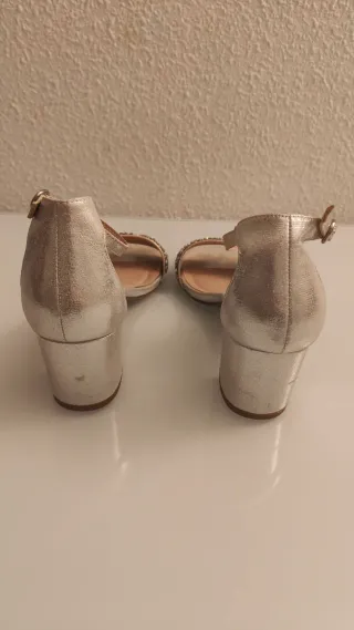 Sandalias Sfera Plataforma Brillantes