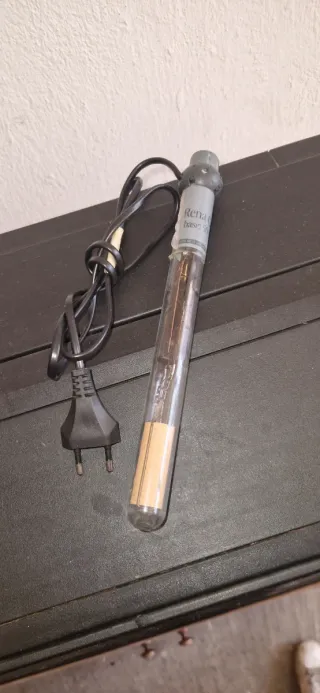 Acuario 108L junto a Calentador Rena Basic