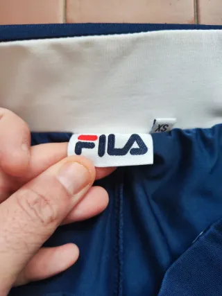 Fila Gonna shoet 2in1 da tennis taglia XS blu