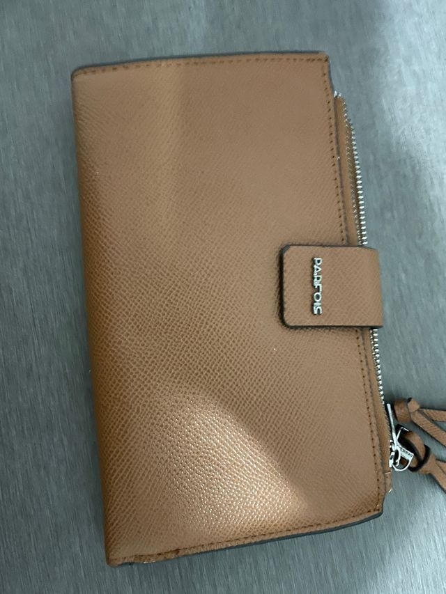 Cartera Parfois Beige/Marrón