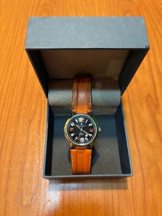 Reloj analógico Cauny Marrón y Negro