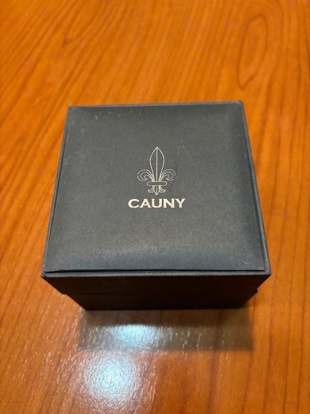 Reloj analógico Cauny Marrón y Negro