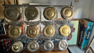 Caramelera Tarda con expositor . 12 carameleras