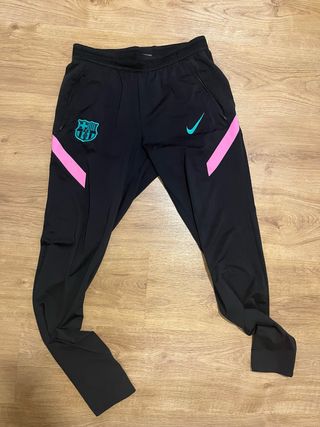 Pantalón Nike FC Barcelona Negro Rosa