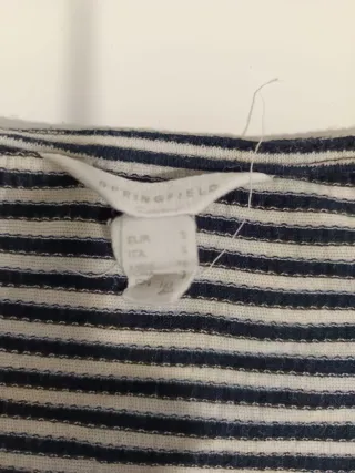 Vestido de rayas Springfield Talla S