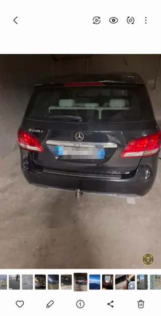 Piloto trasero Mercedes Clase B W246 Restyling