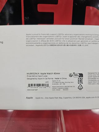 Correa Apple Watch 45 mm / Pride Edition, Nueva.