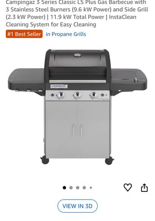 Barbacoa Campingaz 3 Series Classic LS Plus