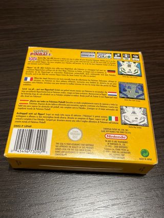 Pokemon Pinball Game Boy Color + Caja