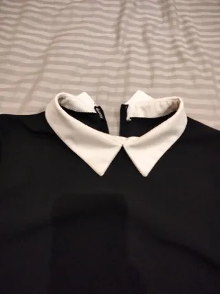 Vestido estilo Miércoles Addams. Disfraz