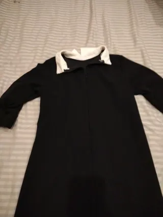 Vestido estilo Miércoles Addams. Disfraz