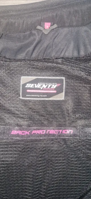 Chaqueta Moto Mujer Seventy Talla S
