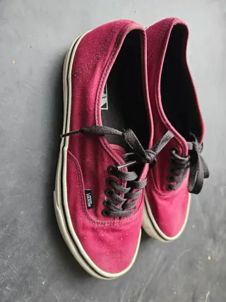 Vans Rojas Talla 41