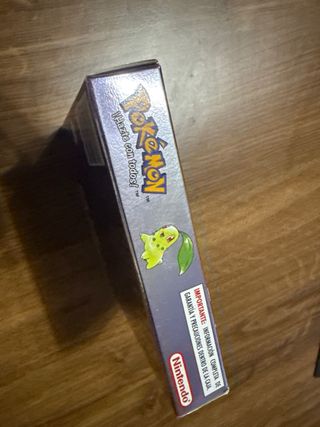 Pokemon Cristal Edición Game Boy Color