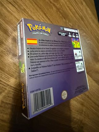 Pokemon Cristal Edición Game Boy Color