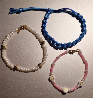 Pack 3 Pulseras Hechas a Mano
