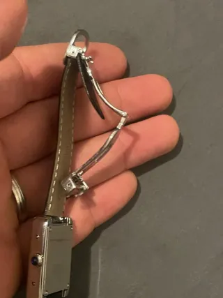 Reloj Cartier Pequeño Negro/Plata