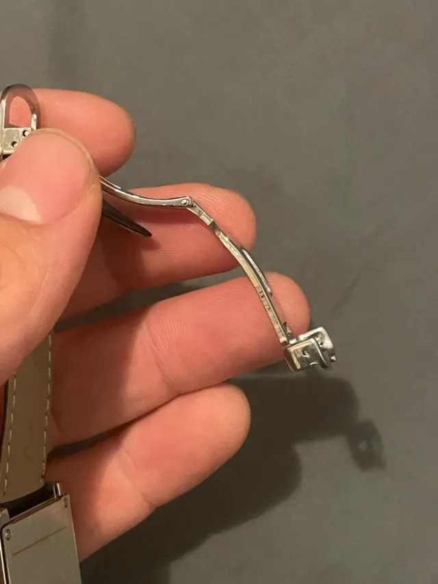 Reloj Cartier Pequeño Negro/Plata