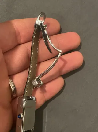 Reloj Cartier Pequeño Negro/Plata