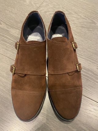 Zapatos de ante marrón LOOKKART mujer