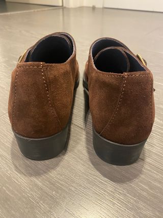 Zapatos de ante marrón LOOKKART mujer