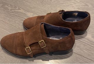 Zapatos de ante marrón LOOKKART mujer