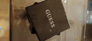 Orecchini Guess Cuore Nero e Cristalli