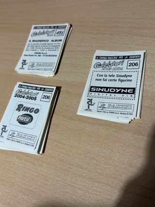 Lotto Calciatori Panini anni 2000