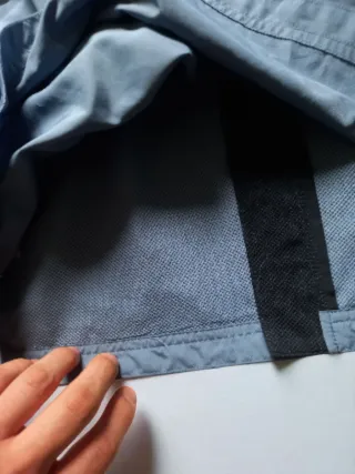 Giacca a vento Adidas Vintage - M azzurro/blu