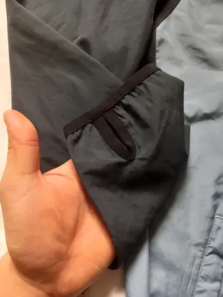 Giacca a vento Adidas Vintage - M azzurro/blu