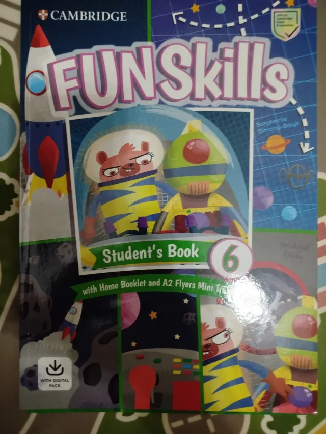 Fun Skills Level 6/Flyers Student’s Book with H...