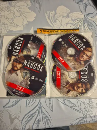 Narcos Temporada 1 DVD - 4 Discos