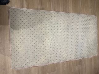 Alfombra Shaggy Beige y Marrón