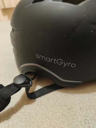 Casco Smartgyro con luces y mando patinete talla L