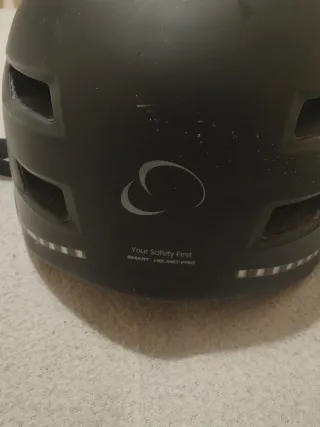 Casco Smartgyro con luces y mando patinete talla L