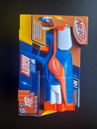 Pistola Nerf Agility 6 Dardos