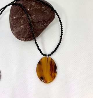 Colgante Ágata Montana con plata 925