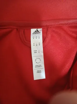 Chaqueta Adidas Nastic Tarragona Roja